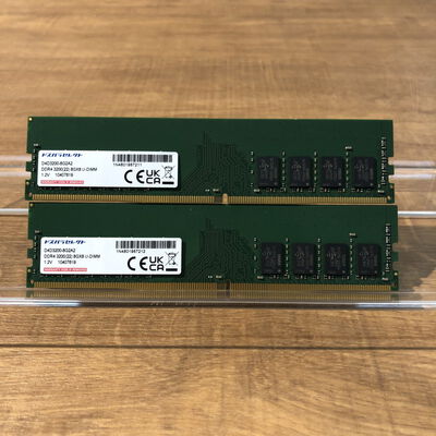 【姫路店】中古  ドスパラセレクト D4D3200-8G2A2(DDR4 PC4-25600 8GB 2枚組) 4740001168 