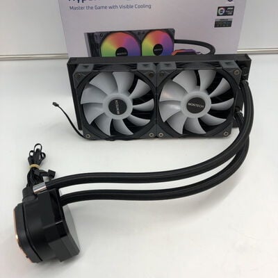 【福井日之出店】中古  MONTECH HyperFlow Digital 240 (B)(240 ARGB BK 水 5200001253 