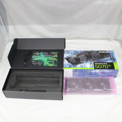 【通販センター】中古  Palit NE7507T019T2-GB2031Y(RTX5070Ti GamingPro V1 3480034864 