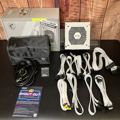 【富士青葉店】中古  MSI MAG A850GL PCIE5 WHITE(ATX3.1 850W 80+G) 5070001282 