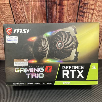 【富士青葉店】中古  MSI GeForce RTX 2080 GAMING X TRIO (RTX2080 8G) 138204 
