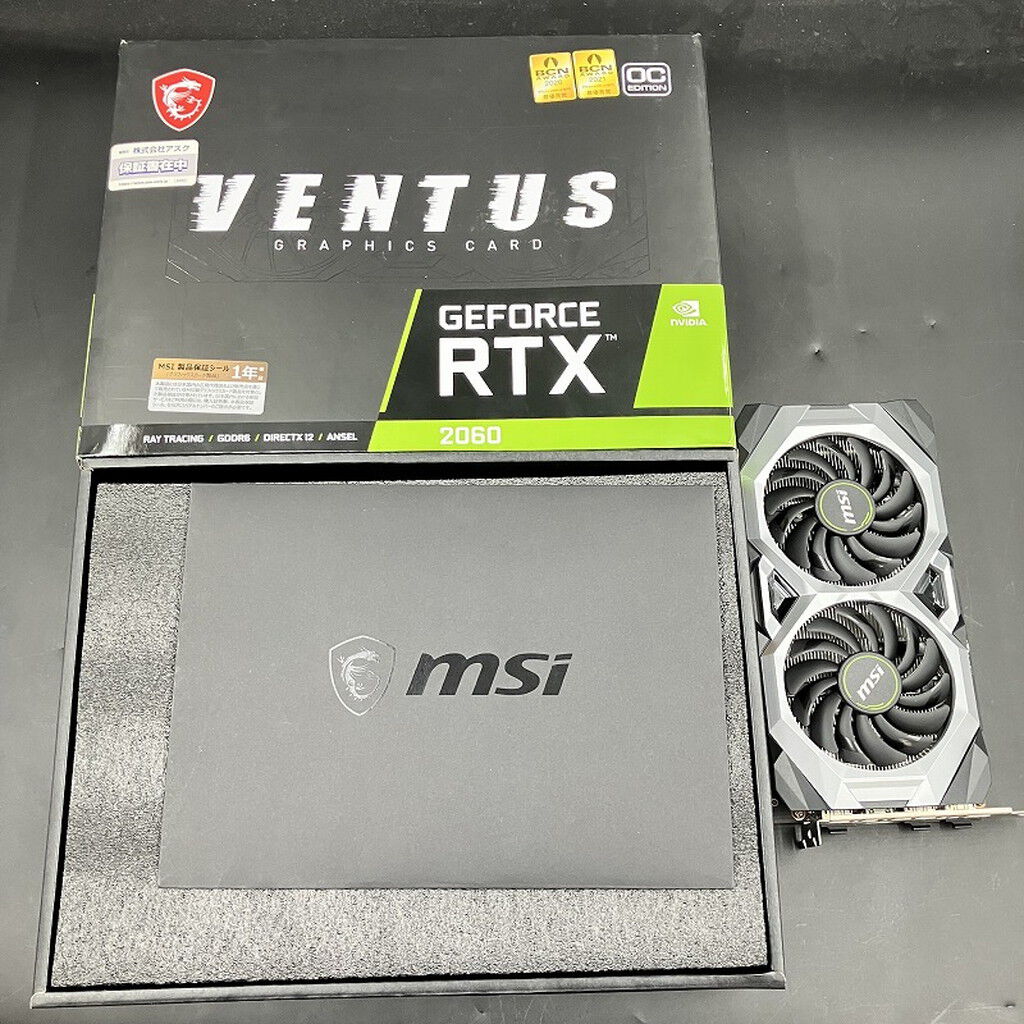 中古 GeForce RTX 2060 VENTUS 12G OC 3120023674 （321933