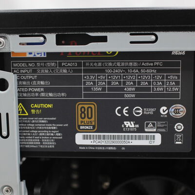 【通販センター】中古  mouse DT5(Intel Core i5 9400/16GB DDR4 (PC4)/SSD500GB/なし/NVIDIA GeForce GTX 1650 SUPER 4GB/W11H64 MAR) 197979 