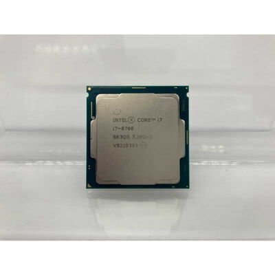 【郡山安積店】中古  INTEL Core i7 8700 (1151/3.20GHz/12M/C6/T12) 136198 