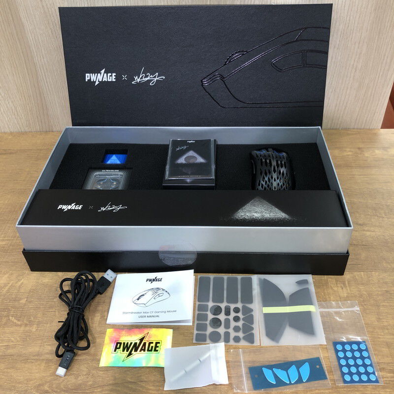 Pwnage Stormbreaker ブラック 【付属品あり】 Pwnage Pwnage Wireless Gaming Mouse StormBreaker Black