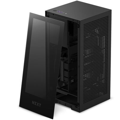 NZXT  H1 Version2 CS-H11BB-JP (Mini-ITX 750W電源 水冷CPUクーラー搭載 マットブラック) 