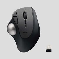 エレコム  M-IT10DRBK (2.4GHz無線トラックボール IST 5ボタン 人工ルビーモデル ブラック) 