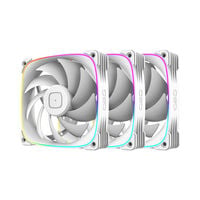 Geometric Future  Squama 3003-12 White 3pack GF-SQ-3003W-12-3P (120mm ARGB ホワイト 3個パック) 
