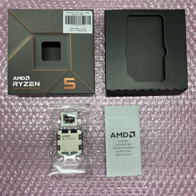 【町田店】中古  AMD Ryzen 5 7600X (AM5/4.7G/38M/C6/T12/105W) 1460026089 