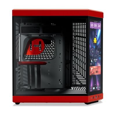 HYTE  Y70 Touch Infinite Black/Cherry (E-ATX ガラス ブラック/チェリー) 