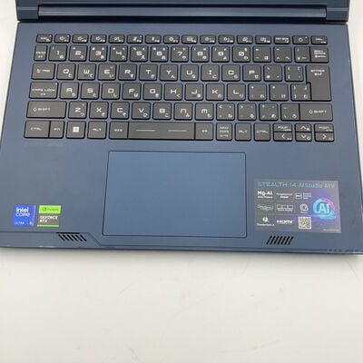 【なんば店】中古  MSI Stealth 14 AI Studio A1VEG REV:1.0 (Ultra 5 135H/16GB/SSD512GB/RTX4050/WLAN/14UWXGA) 3280024265 