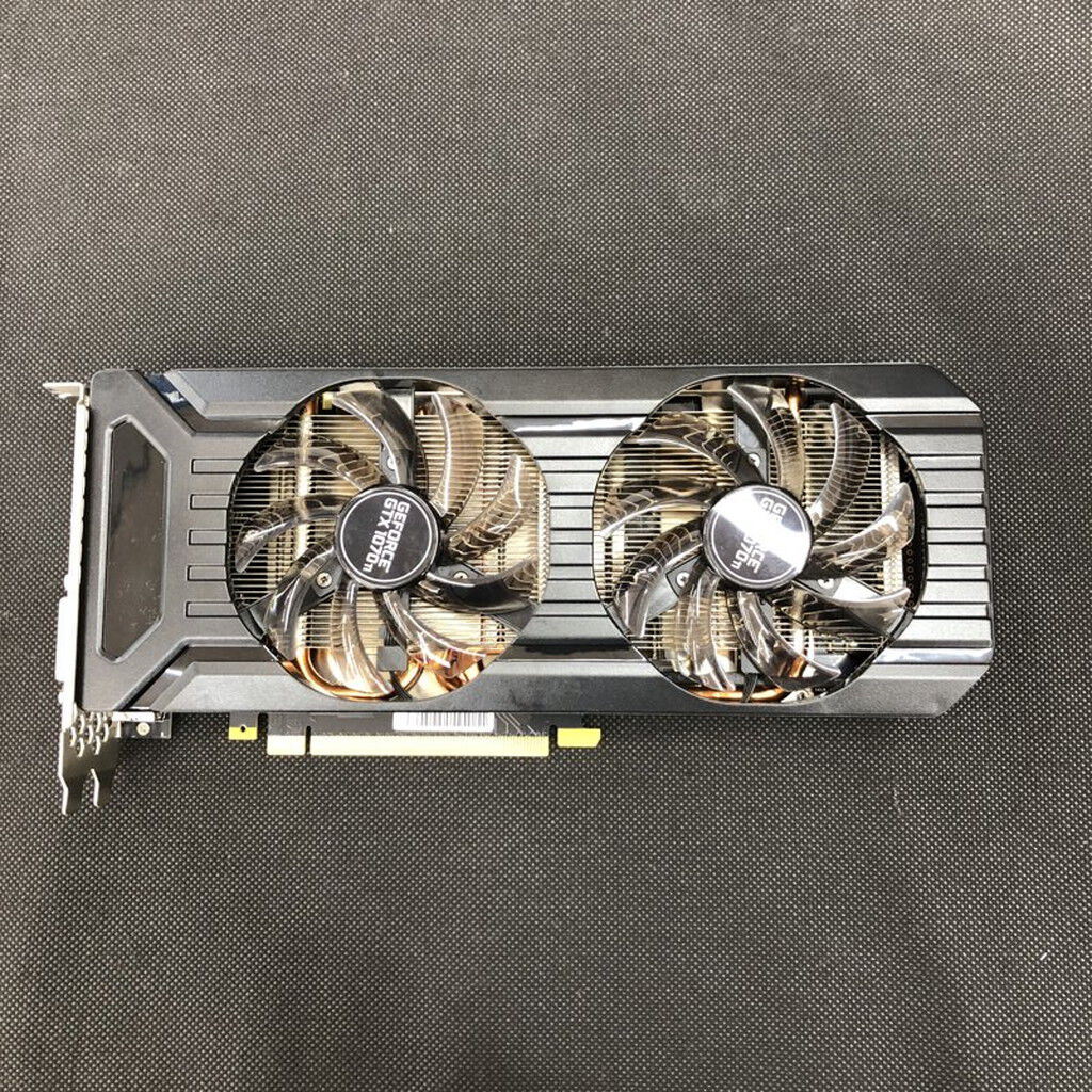 中古 Palit NE5107T015P2-1043D(GTX1070Ti 8G GDR5 DUAL) 136248