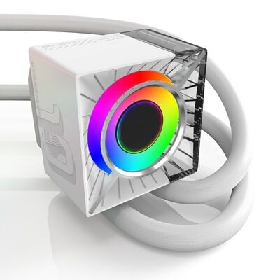 MONTECH  CyberFlow ARGB 360 White (360mm ARGB ホワイト) ドスパラ限定モデル 