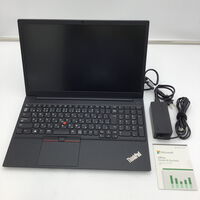 中古  LENOVO E15 Gen2 MSO 指紋認証あり (Intel Core i5 1135G7 2.4GHz/8GB/SSD256GB/-/オンボード/15.6/1920x1080/GbE/Wi-Fi/WEBCAM/W11P/Microsoft Office Home and Business 2024) 188550 