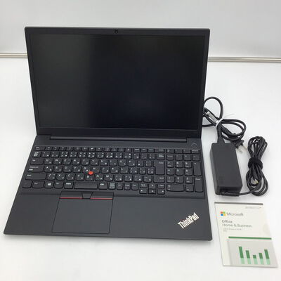 【白山FM松任店】中古  LENOVO E15 Gen2 MSO 指紋認証あり (Intel Core i5 1135G7 2.4GHz/8GB/SSD256GB/-/オンボード/15.6/1920x1080/GbE/Wi-Fi/WEBCAM/W11P/Microsoft Office Home and Business 2024) 188550 