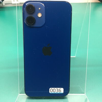 【佐賀南部バイパス店】中古  【SIMロック解除済み】【SoftBank】Apple iPhone12 mini 5.4インチ 64GB (ブルー)  MGAP3J/A 155636 