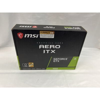 【仙台店】中古  MSI GeForce GTX1650 AERO ITX OC (GTX1650 4GB) 183177 