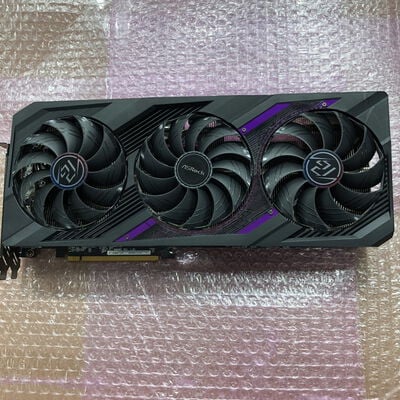 【宮崎恒久店】中古  ASRock RX7800XT PG 16GO RX7800XT Phantom GamingOC (RX7800XT 16GB) 162733 