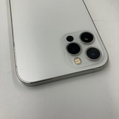 【なんば店】中古  【SoftBank】Apple iPhone12 Pro 6.1インチ 256GB (シルバー) MGMA3J/A 143837 