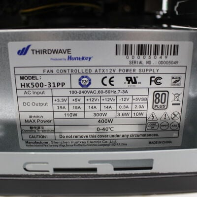 【横浜駅前店】中古  THIRDWAVE Magnate EM041(Intel Core i5 10400/16GB/SSD500GB/DVDマルチ/NVIDIA GeForce GTX 1650 4GB/W11H64 MAR) 184730 