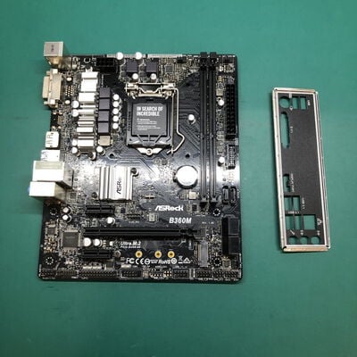 【津ラッツ店】中古  ASRock B360M(B360M 1151 mATX DDR4) 3480036382