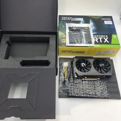 【盛岡都南店】中古  ZOTAC GAMING GeForce RTX 3070 Twin Edge ZT-A30700E-10P (RTX3070 8G) 143903 