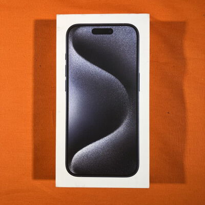 【なんば店】中古  【au版SIMフリー】Apple iPhone15 Pro 6.1インチ 256GB ブルーチタニウム MTUG3J/A 161227 