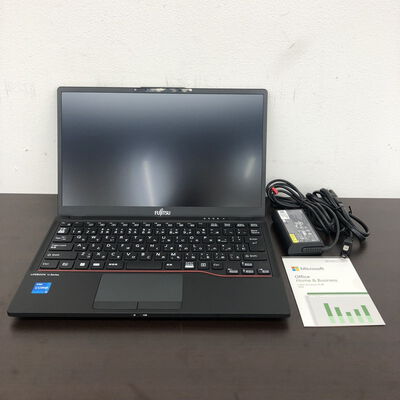 【長野稲里店】中古  FUJITSU LIFEBOOK U6312/K (INTEL Core i5 1245U /16GB/SSD256GB/-/オンボード/13.3/1920x1080/Wi-Fi/WEBCAM/W11H64/MicrosoftOffice H&B 2024付) 181332 
