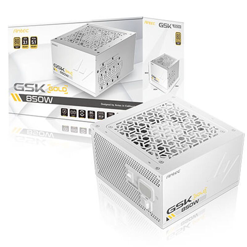 Antec GSK850 ATX3.1 White (850W) ｜ パソコン通販のドスパラ【公式】