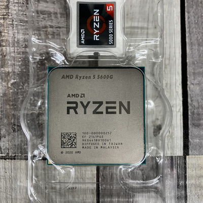 【広島店】中古  AMD Ryzen 5 5600G (AM4/3.9GHz/19M/C6/T12/65W) 146740 