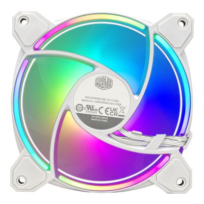 CoolerMaster  MasterFan MF120 Halo2 3in1 White Edition MFL-B2DW-213P2-R2 (3個パック) 