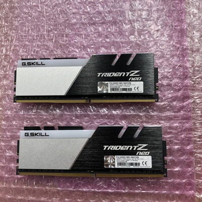 【宮崎恒久店】中古  8GB 2枚組(合計16GB) PC4-25600/DDR4-3200 デスクトップ用 190923 