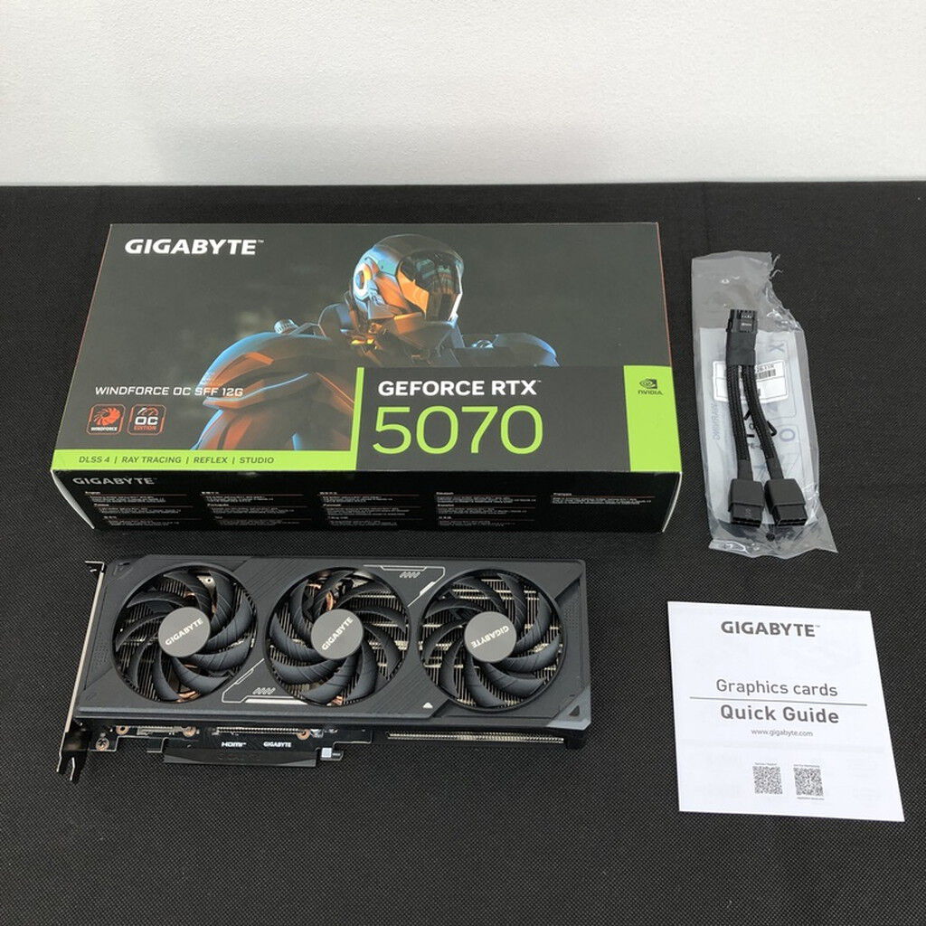 未開封 GIGABYTE-RTX5070-12G ドスパラ正規品 Amazon | GIGABYTE GeForce RTX 5070 Eagle OC ICE SFF 12G