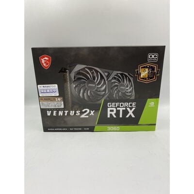 【座間相武台】中古  MSI GeForce RTX 3060 VENTUS 2X 12G OC (RTX3060 12GB) 144777 