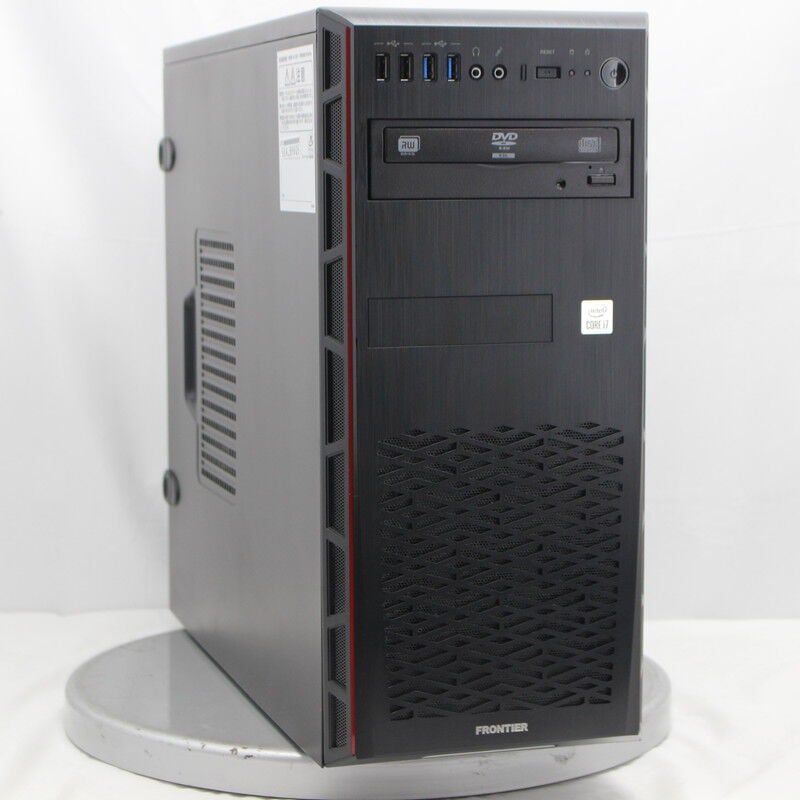 中古 インバースネット FRONTIER(Intel Core i7 10700F/16GB DDR4 (PC4