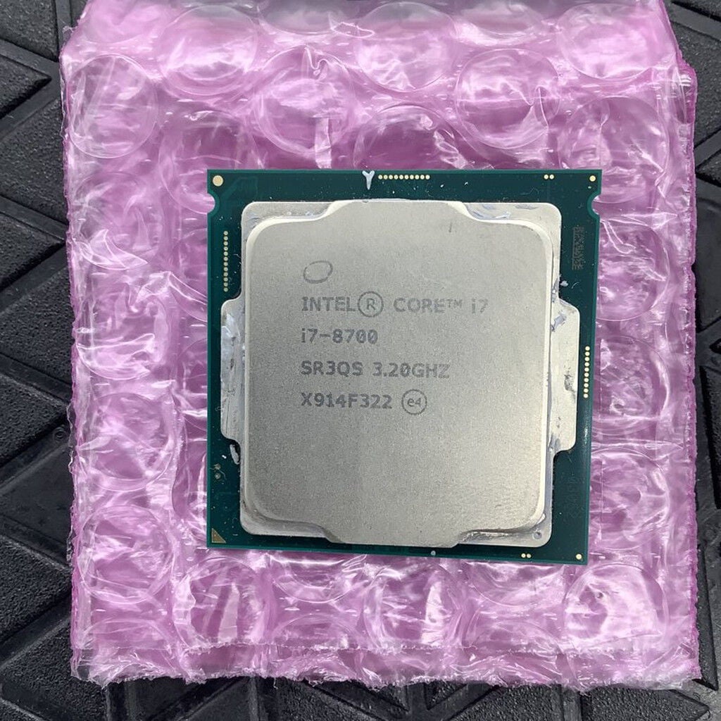 中古 INTEL Core i7 8700 (1151/3.20GHz/12M/C6/T12) 136198 （396445
