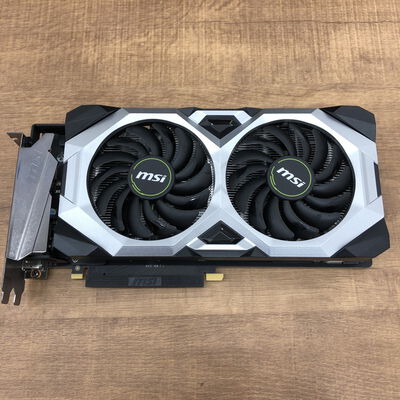 【宇都宮鶴田店】中古  MSI GeForce RTX 2070 SUPER VENTUS OC (RTX2070 SUPER 8GB PCIE) 140108【8/14価格改定!】 