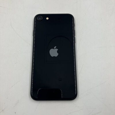 【なんば店】中古  【au版SIMフリー】Apple iPhoneSE 4.7インチ (第3世代) 64GB (ミッドナイト) MMYC3J/A 154842 