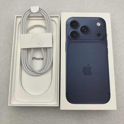 【新潟店】中古  Apple iPhone17 Pro 512GB ディープブルー 【国内版SIMフリー】 MG8C4J/A 182998 