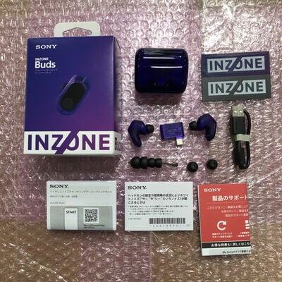 【宮崎恒久店】中古  SONY INZONE Buds WF-G700N ｸﾞﾗｽﾊﾟｰﾌﾟﾙ 5160000983 