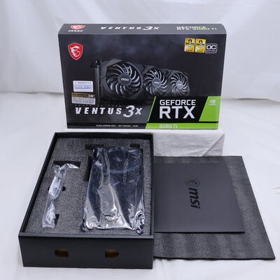 【通販センター】中古  MSI GeForce RTX 3080 Ti VENTUS 3X 12G OC（RTX3080Ti 12GB） 3480042042 