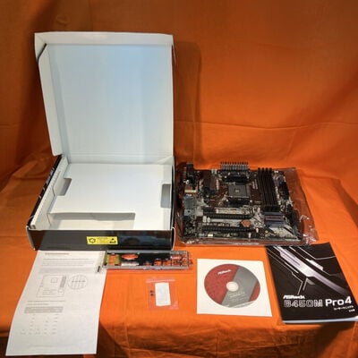 【なんば店】中古  ASRock B450M Pro4 (B450 AM4 mATX DDR4) 137907 