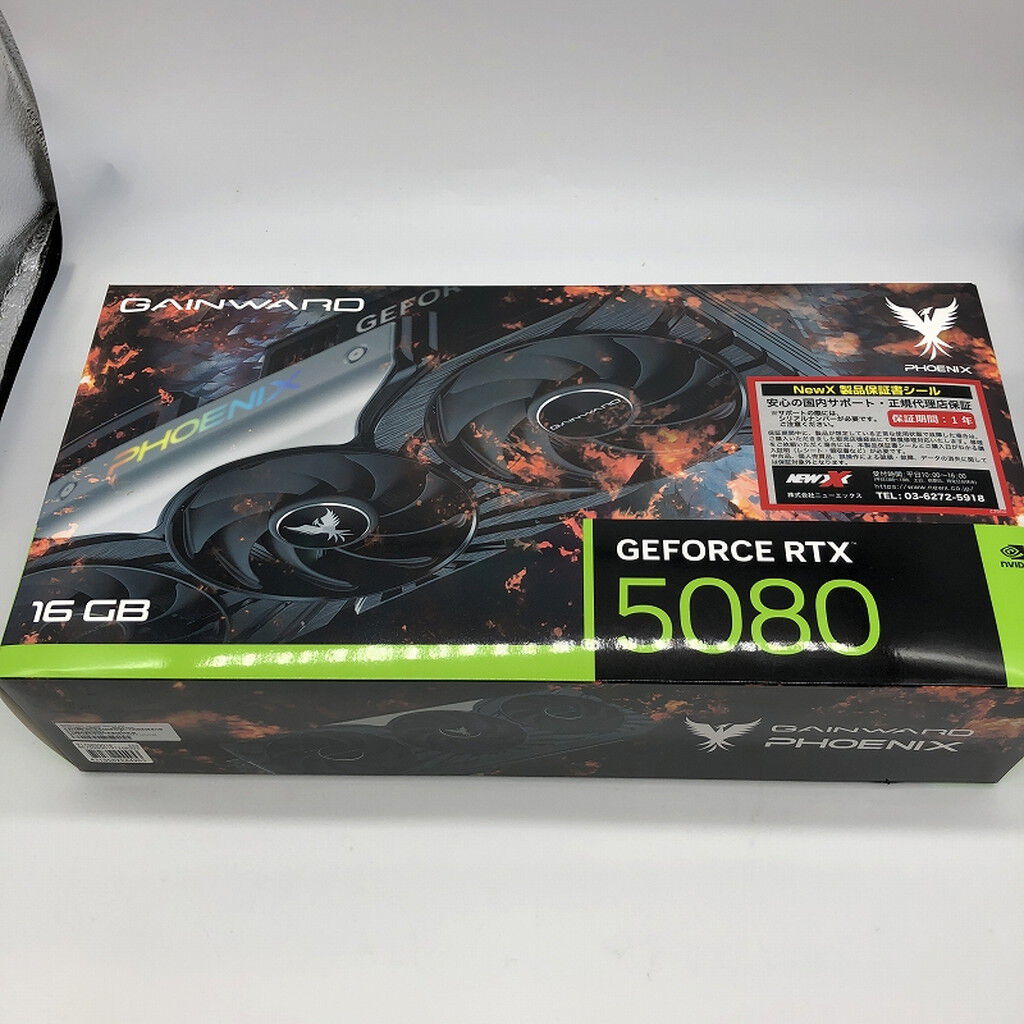 【即購入OK】GAINWARD RTX5080 PHOENIX 16GB 中古 Gainward GeForce RTX 5080 Phoenix (RTX5080 16GB) 5280001222
