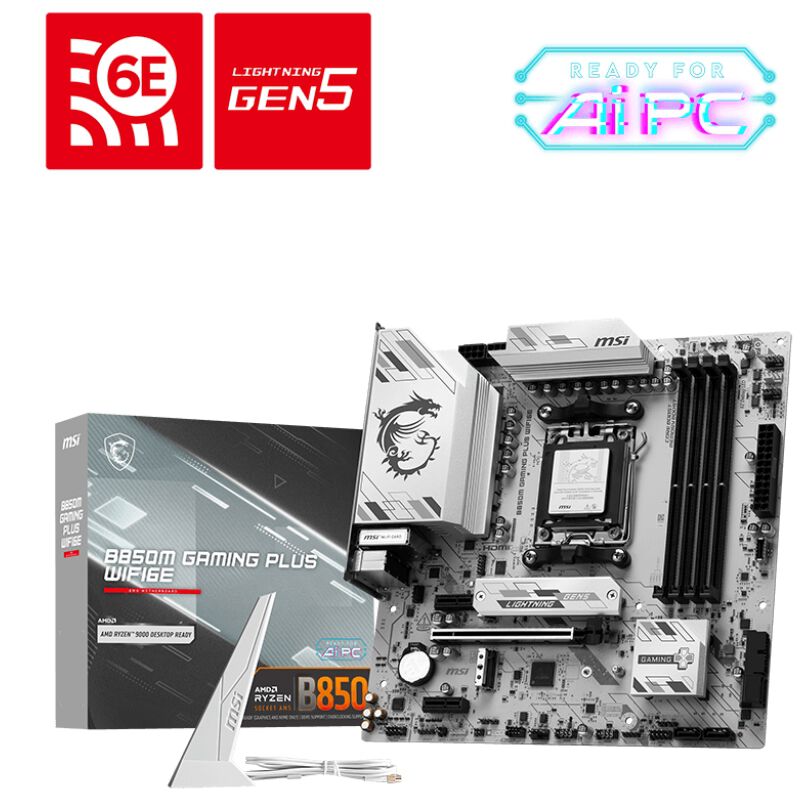 MSI B850M GAMING PLUS WIFI6E (B850 AM5 MicroATX) ｜ パソコン通販の