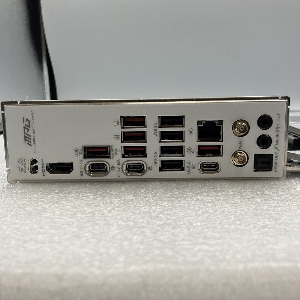中古 MSI MPG X870E EDGE TI WIFI (X870E ATX AM5 DDR5) 175339