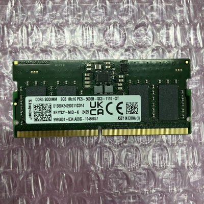 【町田店】中古  PC5-44800 8GB ノート用(DDR5-5600) 177980 