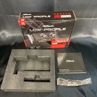 【横浜駅前店】中古  ASRock RX550 LP 4G (Radeon RX550 4GB GDDR5 1H1P) 199771 