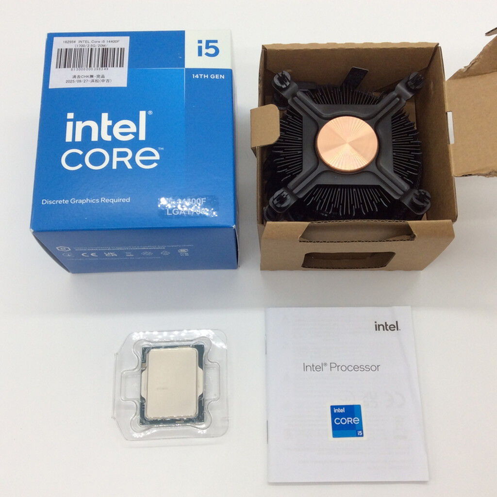 【新品未使用】 intel CPU Core i5 14400f 動作保証 Amazon | Intel® Procesador de sobremesa Core™ i5 14400F 10