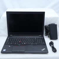 中古  【ジャンク品/保証無/返品質問不可】Lenovo ThinkPad P50 20ENCTO1WW (Core i7-6820HQ/16GB/NVIDIA Quadro M2000M 4GB) 202889 