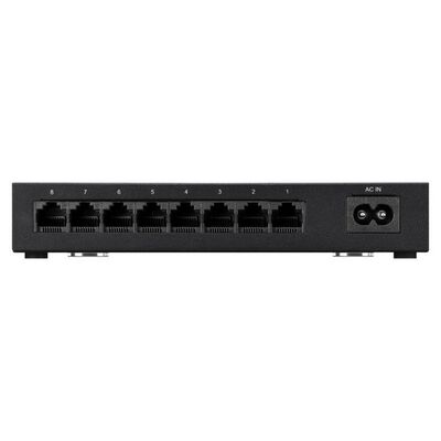 BUFFALO  LSW6-GT-8NS/BK (スイッチングHUB 8ポート ブラック) 